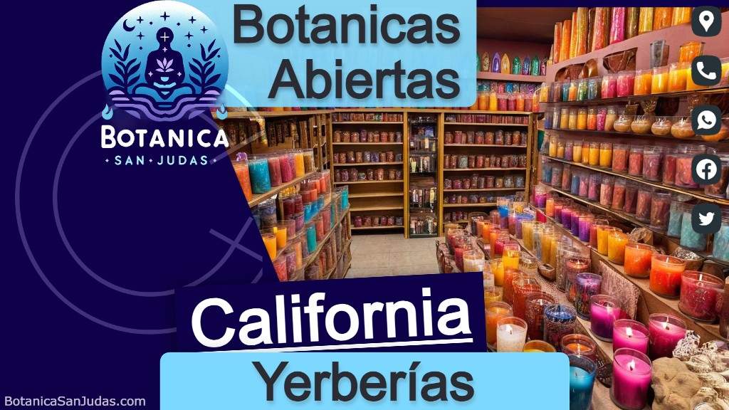 Directorio completo de botánicas y yerberías abiertas en California