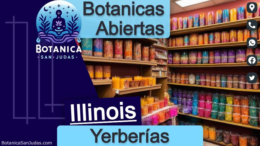 Encuentra botánicas y yerberías abiertas en Illinois