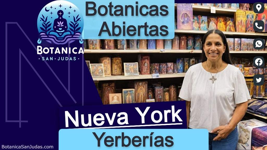 Encuentra botanicas y yerberias abiertas en New York
