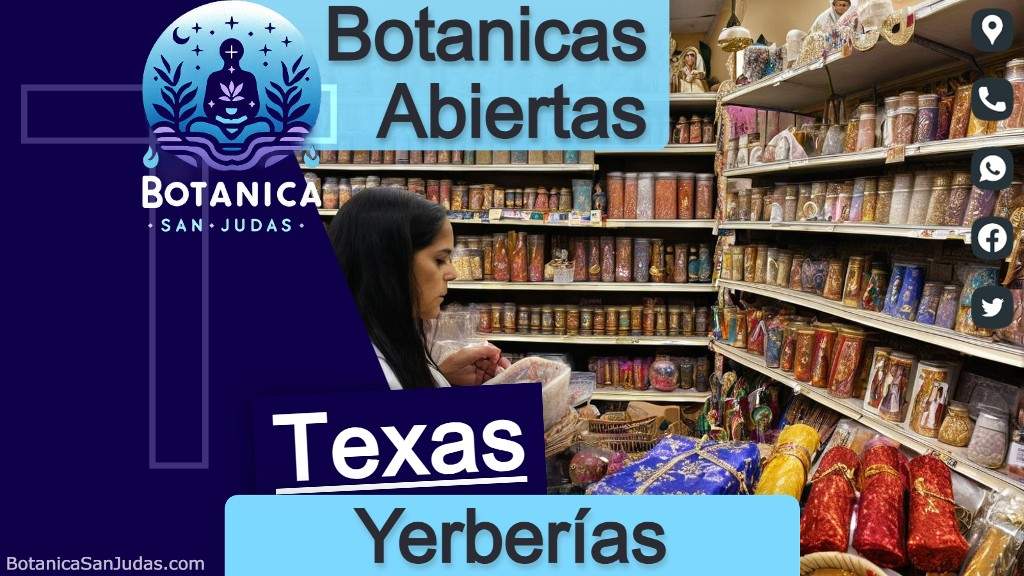 Directorio de botanicas y yerberias abiertas en Texas